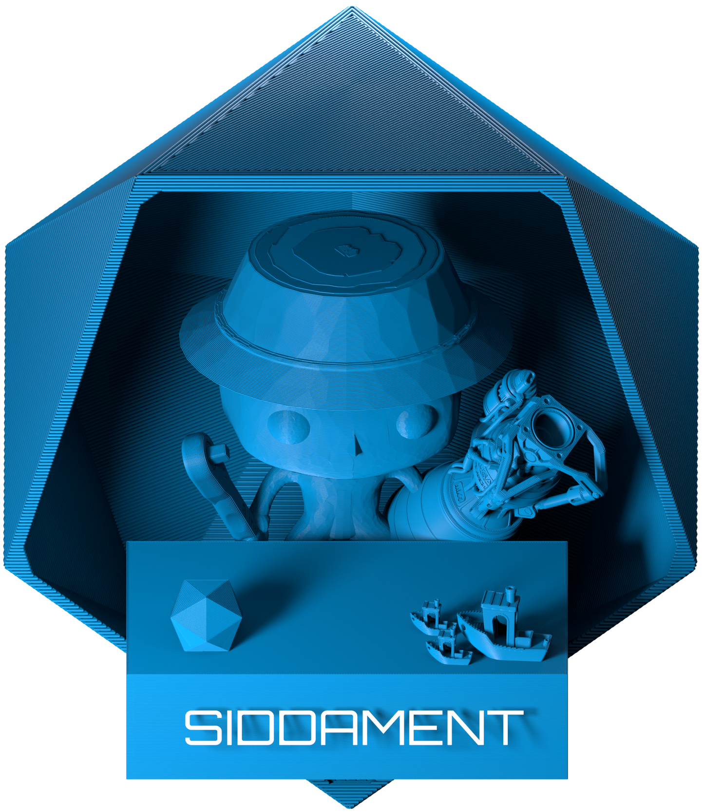 Matte Sea Blue PLA V2