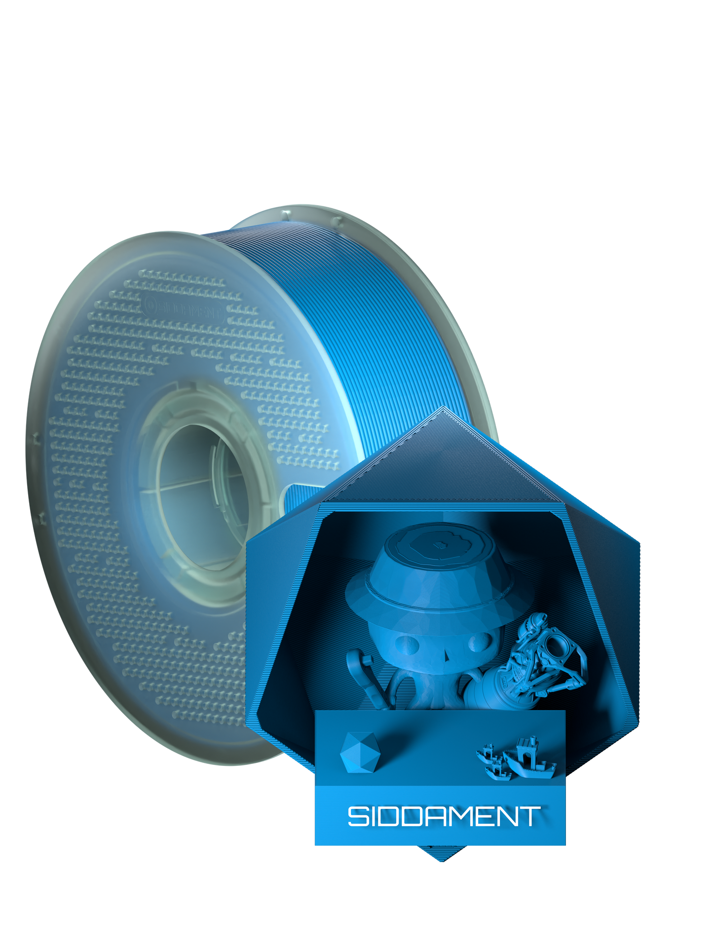 Matte Sea Blue PLA V2