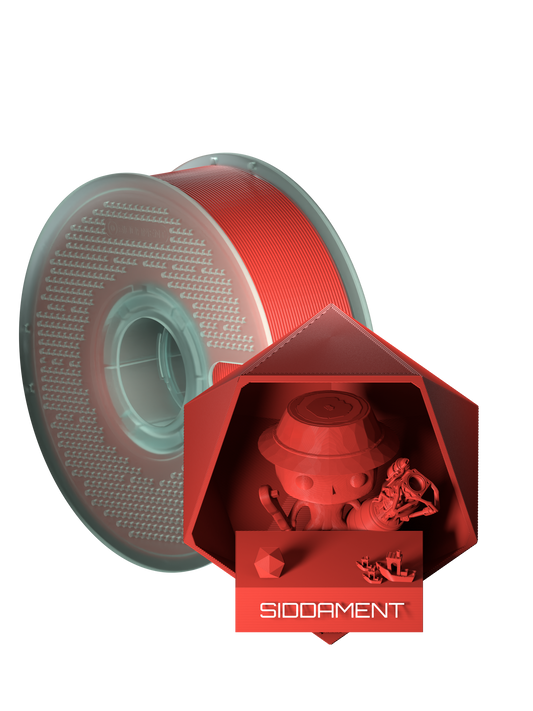 Matte Dull Red PLA V2